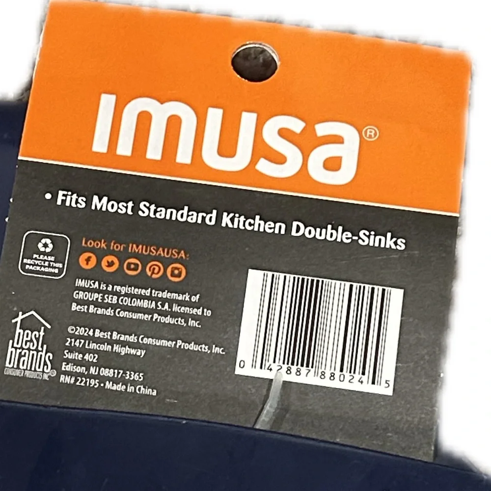 Sink Saddle | Sponge Caddy | Navy | NWT | Kitchen
